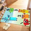 Numberblocks Area Rug Perfect For Playrooms Kitchen Hallway Dormitory Antislip Carpet Anime Office Decor Perfect Gift For Womenmen