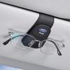 NGGU1 Car Sun Visor Glasses Clip Ticket Card Storage Clamp For Ford Fiesta Mondeo Fusion Explorer Shelby Edge Focus Transit keychain