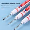 6Pcs/Set 20MM Long Nib Markers Deep Hole Head Four Color Waterproof Marker Pens For Woodworking Metal Marker Tools Art Supplies