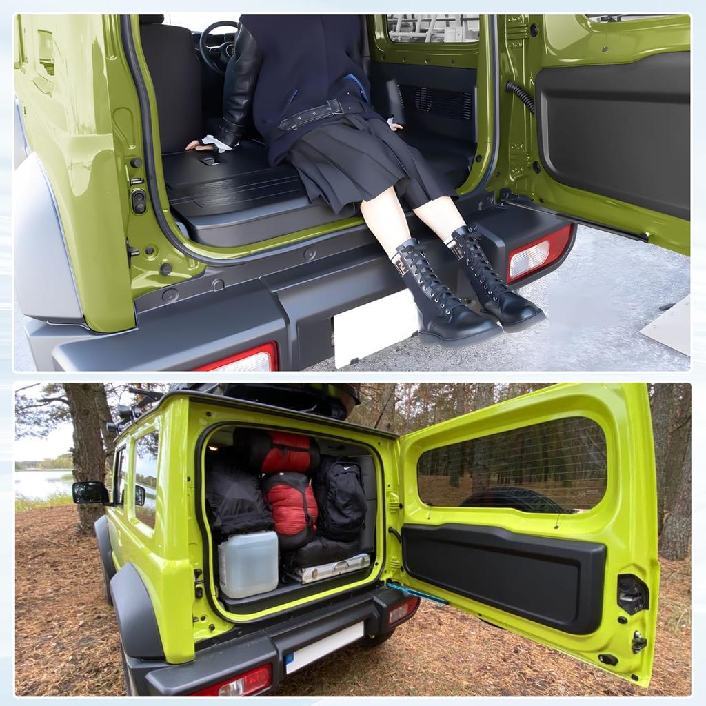 CARVANTA Jimny Задняя дверь Свободная Jimny Sierra Задняя дверь Jimny Свободная Остановка Задняя дверь Свободно Крепится Прямо Багажник Задняя дверь Дверь Задняя Задняя Легко Без сверления