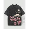 Unisex Vintage Hip Hop Casual Crew Neck T-Shirt