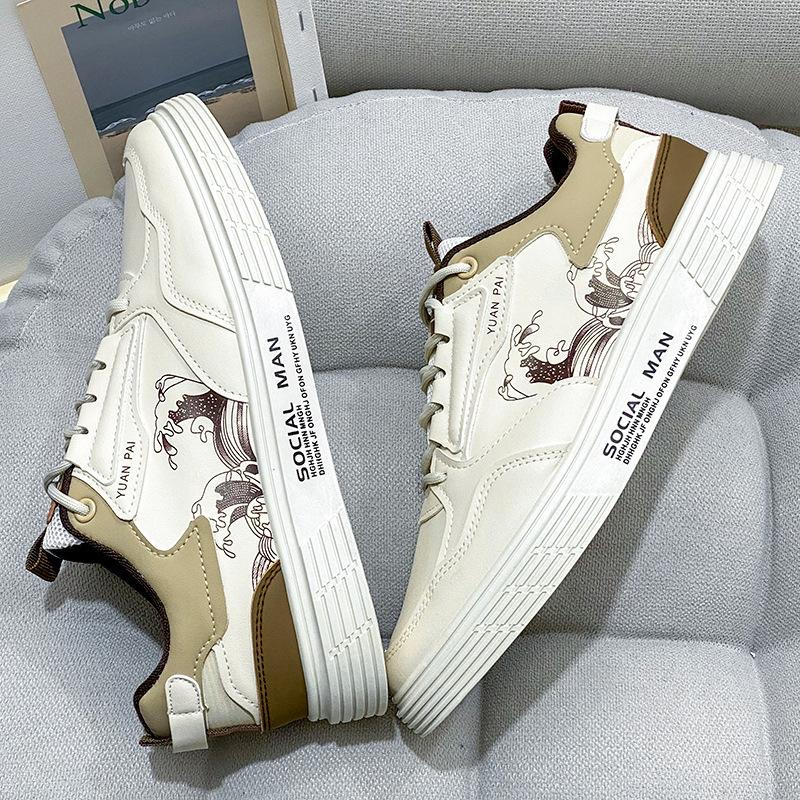 Spring New Low-Top Casual Board Shoes Men's Student All-Match Fashion Fashion Casual Shoes Men's Shoes Fashion Shoes Men's Shoes