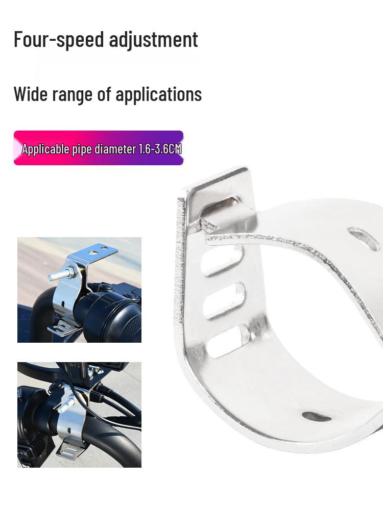 Electric Vehicle & Motorcycle Handlebar Extension Bracket for Mountain Bike Modification