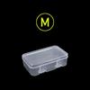Dustproof Transparent Plastic Box Rectangular Jewelry Display Case  Baby Toothbrush