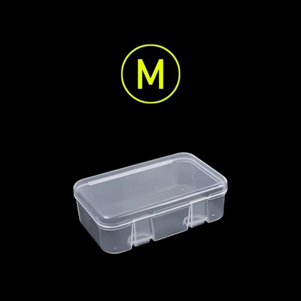 Dustproof Transparent Plastic Box Rectangular Jewelry Display Case  Baby Toothbrush