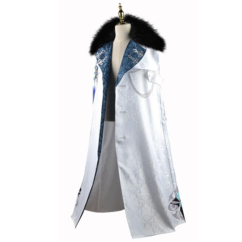 Исир Геншин Импакт Фатуи Исполнительный директор Кос Снежная Принц Дадария Регратор Марионетка Капитан Плащ Кос