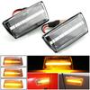 Turn Signal Light LED Dynamic Side Indicator Flowing Side Easy Installation Compatible for Astra H MK5 MK2 MK4 MK5 MK1