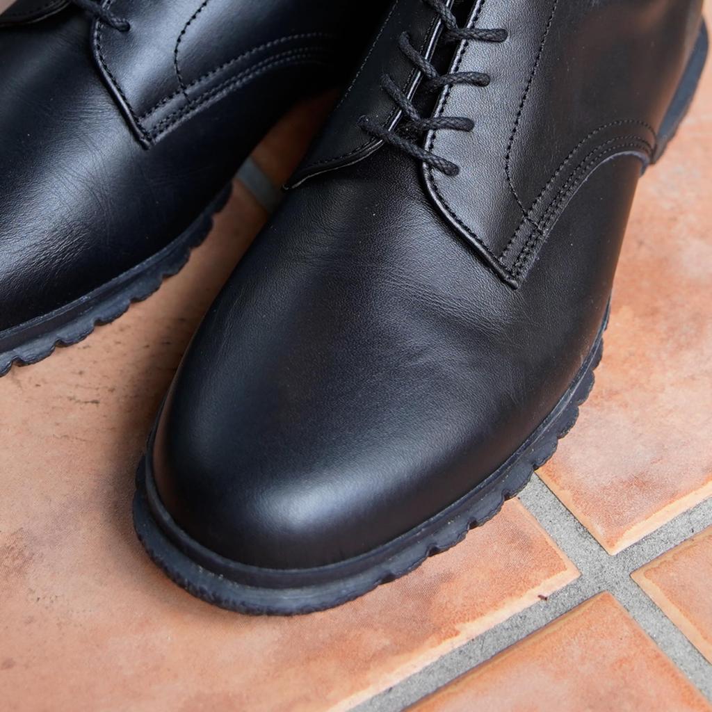 Черные кроссовки размера L, деловая обувь, водонепроницаемые [Spingle] SP-6153 (26.5см) Мужской