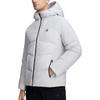 Fila Official 2023 Winter New Down Jacket Basic Fitness Basketball Sports Hoodie Men Outerwear Light-Blue Gray A11M341904FGY