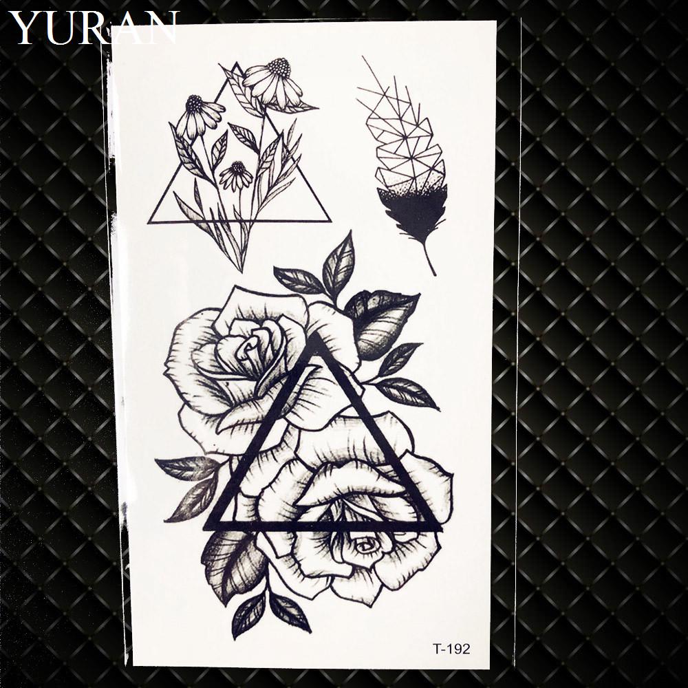 Временное тату водостойкие наклейки на тело