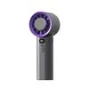 Portable High-Speed Mini Fan with Digital Display - Long-Lasting, Foldable, and Cooling