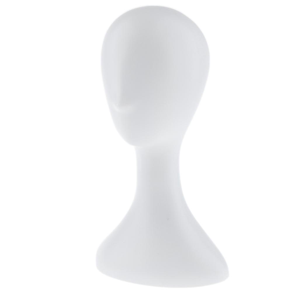 16" Mannequin Head Model Manikin Wig Hat Scarf Display Stand Holder Black