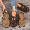 Женская обувь в ретро-стиле Birkenstock на массивной подошве – Новые повседневные слипоны без шнуровки, Удобная обувь с круглым носком