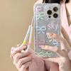 Zhitai Shock-Absorbing Cartoon Airbag Case for iPhone 12/13/14/15 Pro/Max (Suitable for Women)