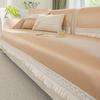 Ice Silk Sofa Cushion Summer Mat Seat Cushion Non-Slip  New Cover Cloth Mat Summer Sofa Cushion