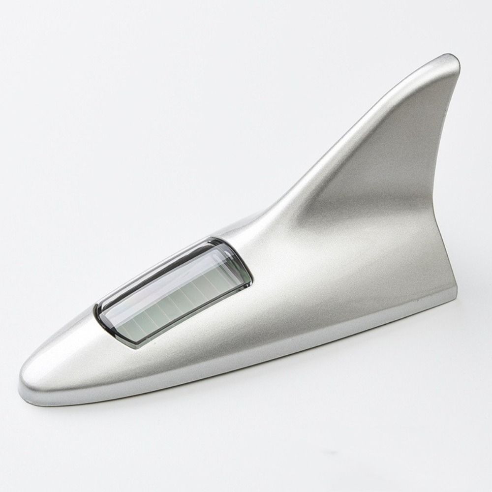 Безопасность Универсальный Авто Радио Сигнал Светодиодный Сигнальный Светильник Автомобильный Акулий Плавник Антенна Солнечная Энергия