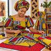 Cotton African Wax Fabric Wax Printed African Cotton Fabric New Ankara Fabric  For Sewing