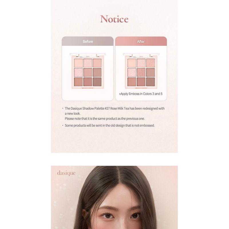 DASIQUE Палетка теней Rose Milk Tea Collection