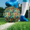Ben 10 Cartoon Print Size 5 Soccer Ball, PU Wear Resistant Football for Match Training and Daily Practice, Birthday Gift for Soccer Fans