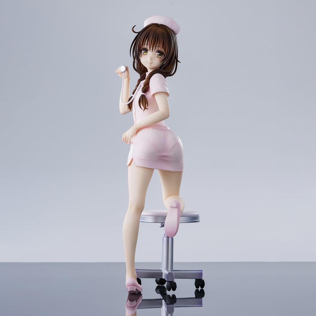 Mikan Yuki Nurse Costume PVC ABS Painted Complete Figure "To LOVE-Ru Darkness" Non-scale &