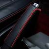 YFFSFDC Genuine Leather Side Brake Cover, Universal Leather Cover, Leather Protection, Stain Resistant, Elegant,