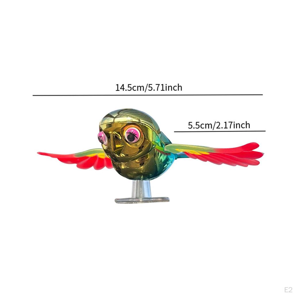 Автомобильное боковое зеркало Декор птицы Креативные мотоциклетные внешние аксессуары Шармы Милый летающий