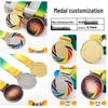 Custom Gold Foil Medal Plaque for Kindergarten Achievements