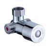 Brass/Zinc Chrome Pipe Thermostat Faucet Cold and Hot Mixing Valve Bathroom Water Temperature Control Faucet Cartridges G1/2'
