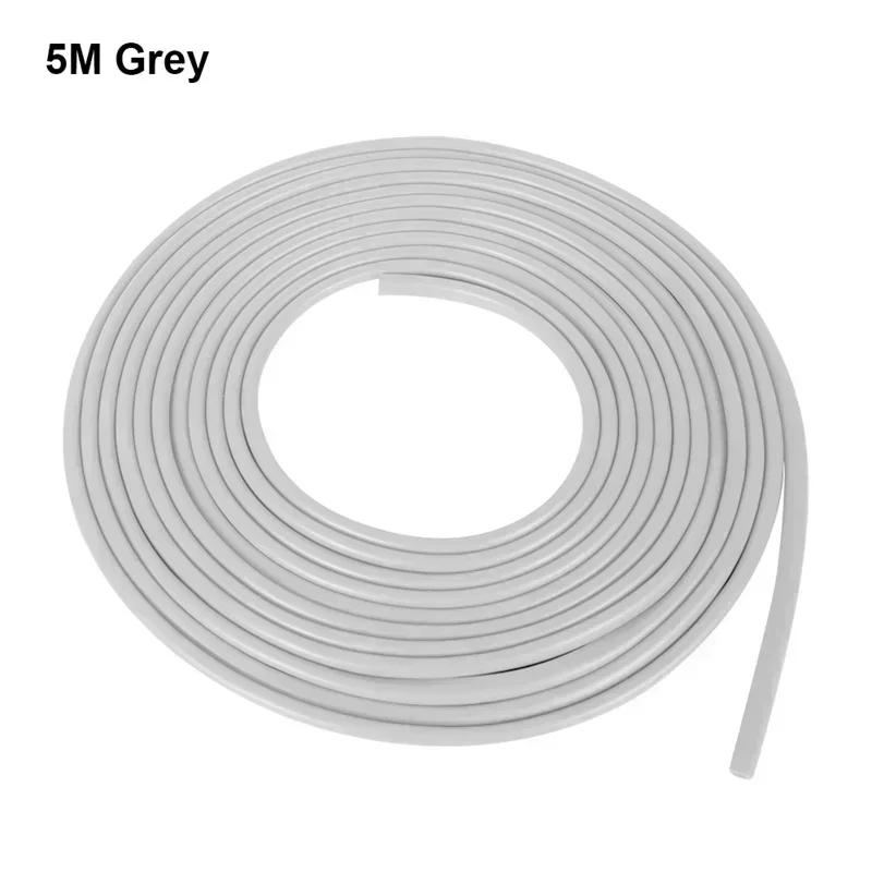 5M Car U-shaped Door Edge Decorative Design Strip Car Door Anti-collision Strip Car Door Universal Rubber Scratch Protector