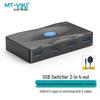 MT-viki USB 3.0 KVM-переключатель с 2 портами и концентратором на 4 порта