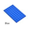 10pcs DIY Building Blocks Thin Figures Bricks 6x10 Dots 12Color Educational Creative Size Compatible With 3033 Toys for Children