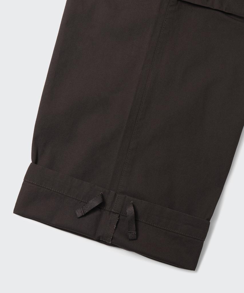 MUSINSA STANDARD Cotton Parachute Pants [Dark Brown]