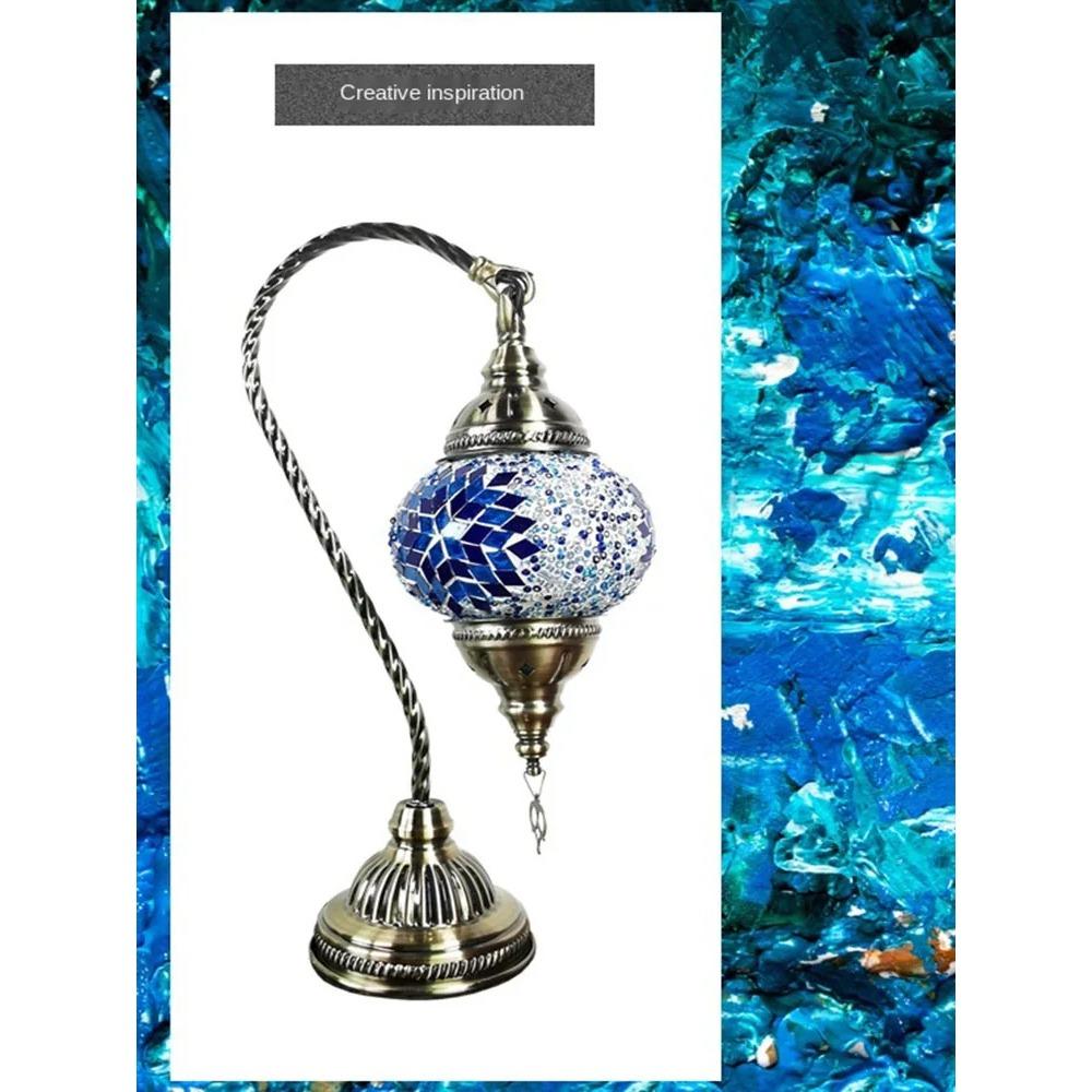 Hand-decorated LED Small Table Lamp