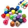 Multicolor for Hats Bags Elastic Rope Toggle Stopper Spring Buckle Clip Stopper Buckle Clamp Garments Accessoies Cord Lock Clip
