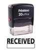 Printtoo Self Inking Rubber Stamp Office Stationary RECEIVED Custom