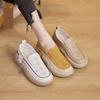 Fashion Women Platform Shoes Casual Slip On Shoes Fashion Loafers Ladies Sneakers Chaussure Soft-soled Femme Loafers Woman Sneakers