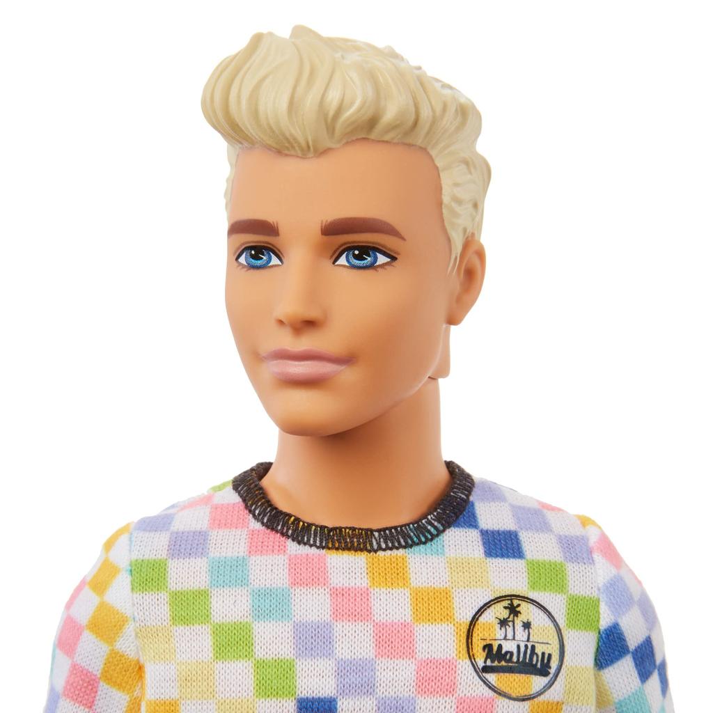 Barbie Ken Fashionista Colorful T-Shirt (Ages 3 and Up) GRB90