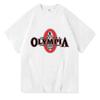 Olympia 2024 Unisex Cotton Oversized T Shirt Casual Basic Crew Neck Shirt High Quality Classic Top Summer Novelty Unisex Clothing
