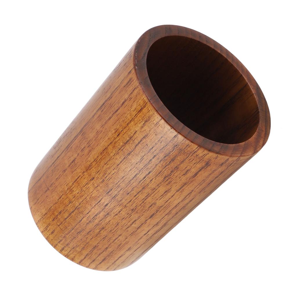 Utensil Holder Round Sour Jujube Wood Multifunctional Eco Friendly Tableware Storage Bucket for Kitc