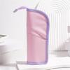 Foldable Pen Case Zippered Pen Pouch Folding Pencil Storage Bag Desk Pen Holder Handle Pen Bag Gift for Student