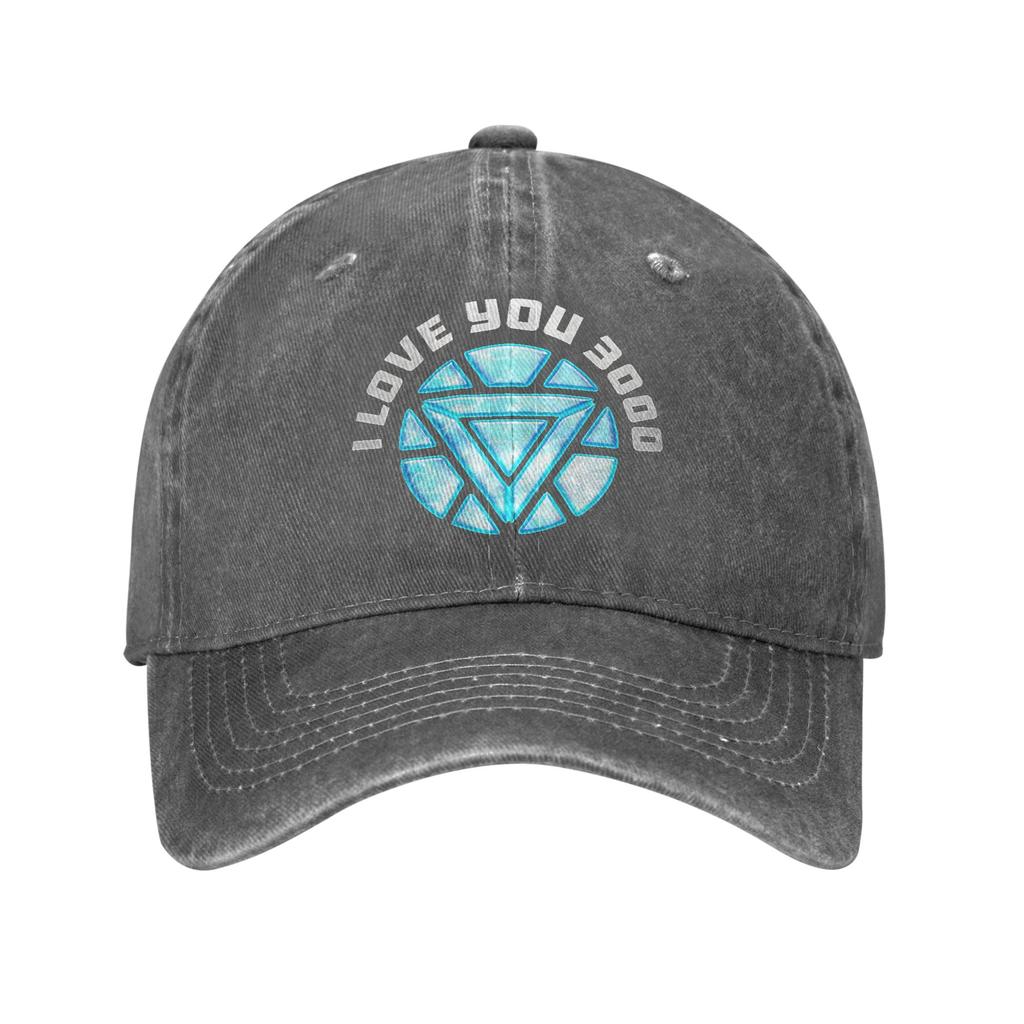 Iron Unisex Multicolor Hat Peaked Womens Cap I Love You Personalized Visor Protection Hats
