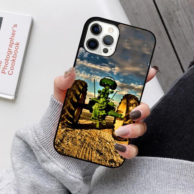 Farm Vehicle Tractor Phone Case Back Cover For IPhone 18 17 Air 16 15 14 13 Pro Max 12 Max Plus 11 Pro Max Coque