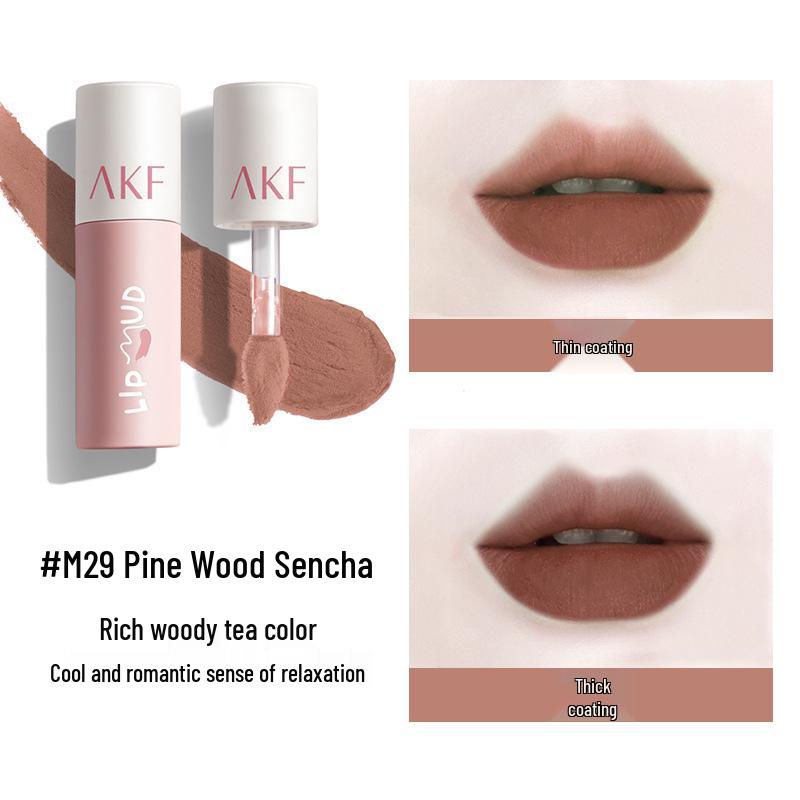 AKF Matte Lip Mud: Affordable Lipstick & Lip Gloss for Students - Niche Brand