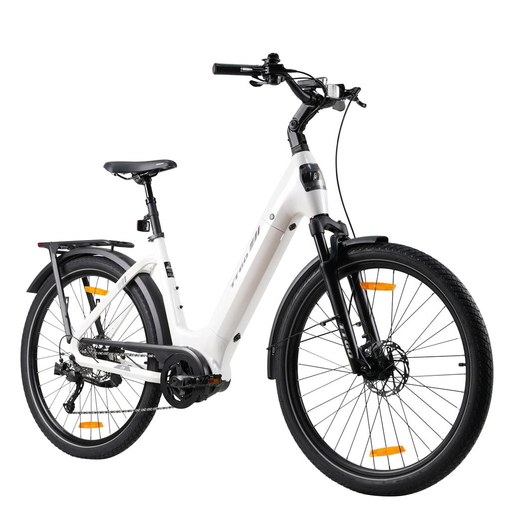 TTGO Z5 Urban Commuting Electric Bicycle With TowSeat 27.5 inch Wide Tires 36V20Ah Battery Outdoor Riding 250W Motor E- Mountain Bike For Adult