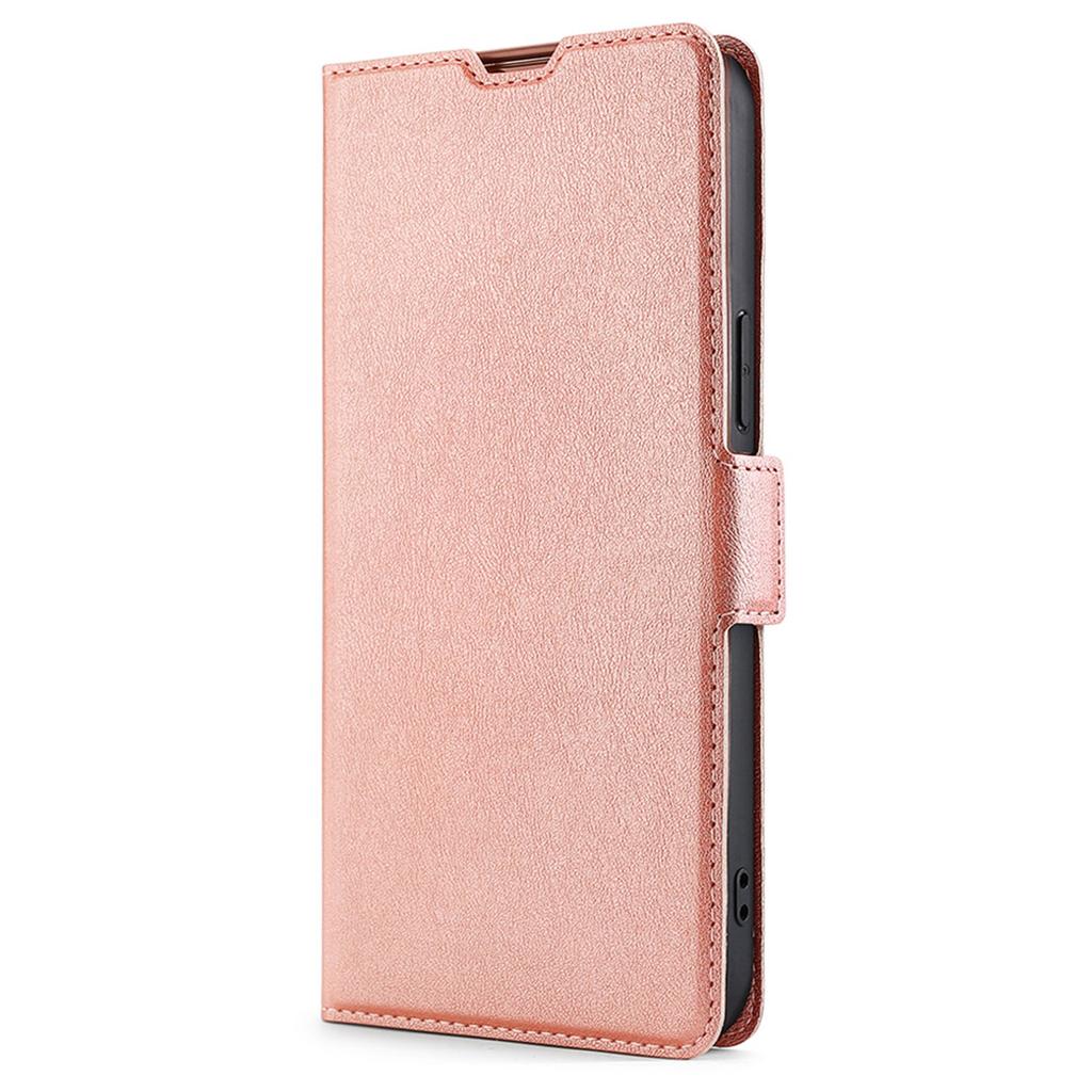 For Oppo A2x 5G/A2m 5G Shockproof Leather Folio Phone Cover with Card Slots Magnetic Protection