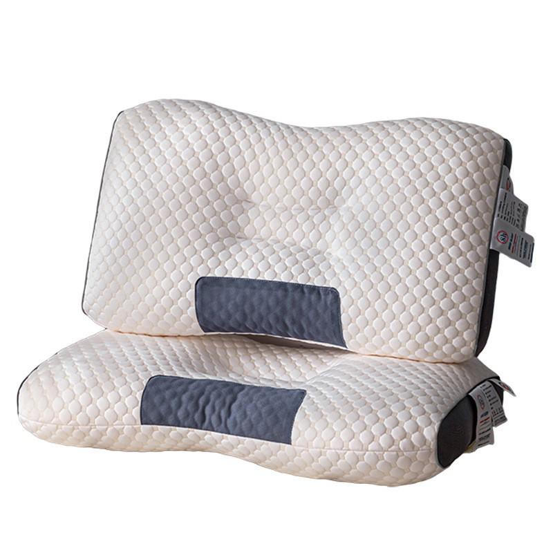 Orthopedic Knitted Pillow: Cervical Support for Deep Sleep, Perfect for Adults and Students At Home or Dorms.