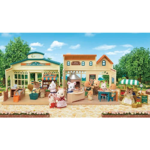 Sylvanian Families Магазин [Лесной рынок] Сертификация ST Mark Mi-86 Игрушки для детей от 3 лет Sylvanian Families Sylvanian Families EPOCH
