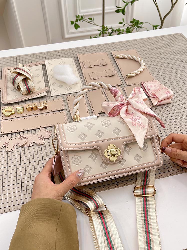 Набор для изготовления своими руками тисненой сумки через плечо ручной работы - в стиле TikTok