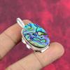Abalone Shell 925 Solid Sterling Silver Pendant, Handmade Gemstone Pendant Jewelry, Gifts For Wife Brand New Pendant