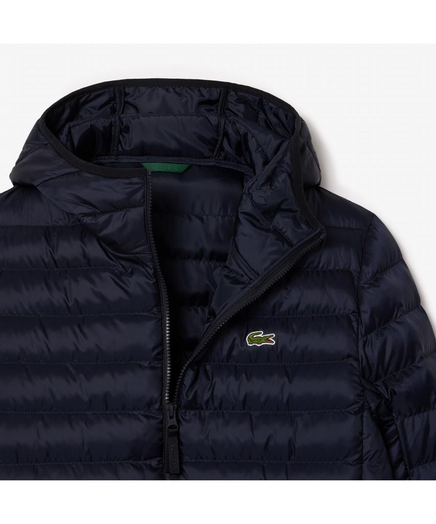Lacoste Men'S Thermore Hooded Lightweight Padded Jacket Bh7228-55N Hde